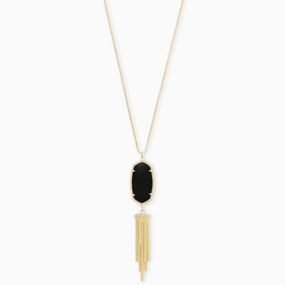 Kendra Scott Black Rayne Necklace